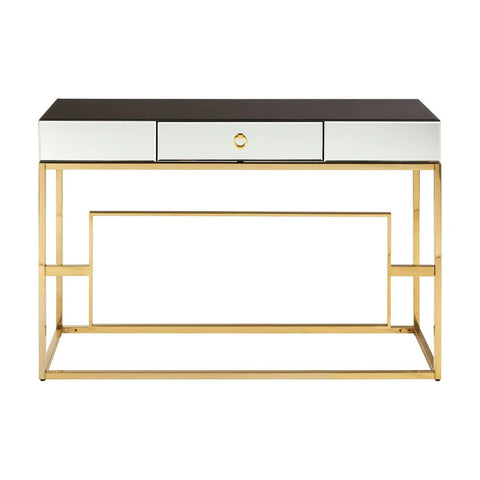 Reflect Gold Console Table