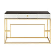 Reflect Gold Console Table