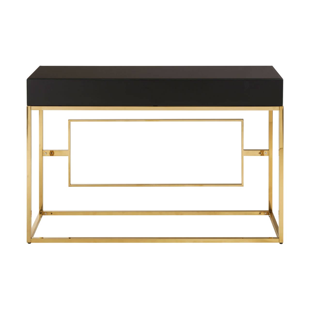 Reflect Gold Console Table