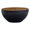 Rounded Starburst Console Table