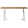 Bamboo Steel Console Table