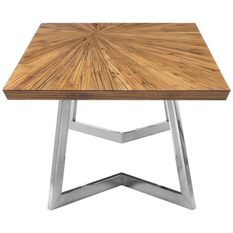 Bamboo Stainless Coffee Table