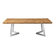 Bamboo Stainless Coffee Table