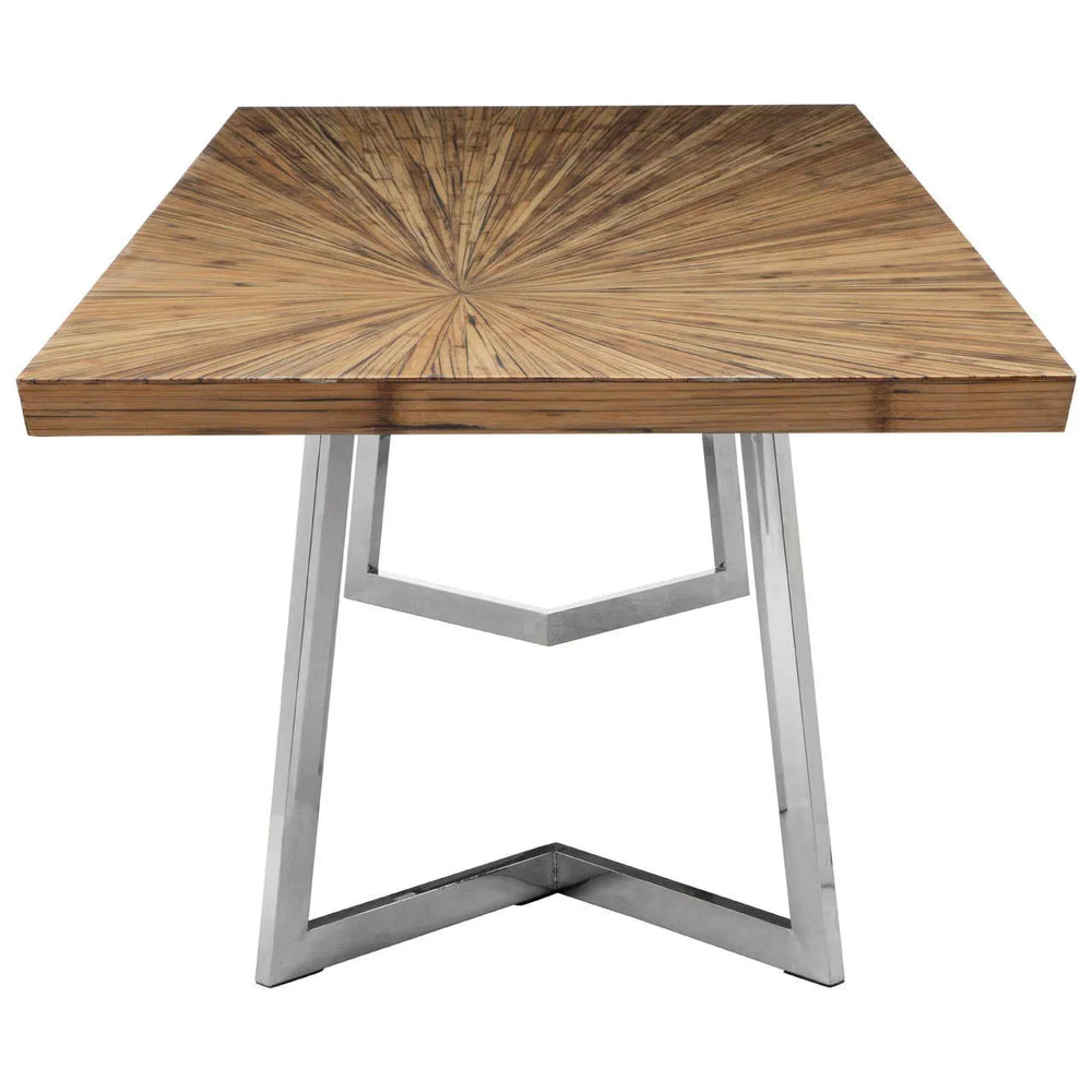 Bamboo Triangle Dining Table