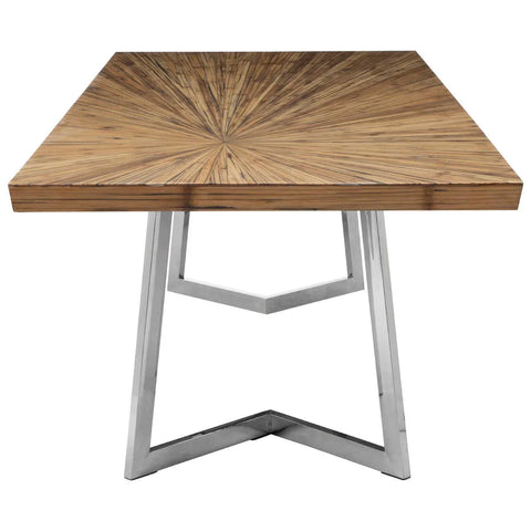 Bamboo Triangle Dining Table