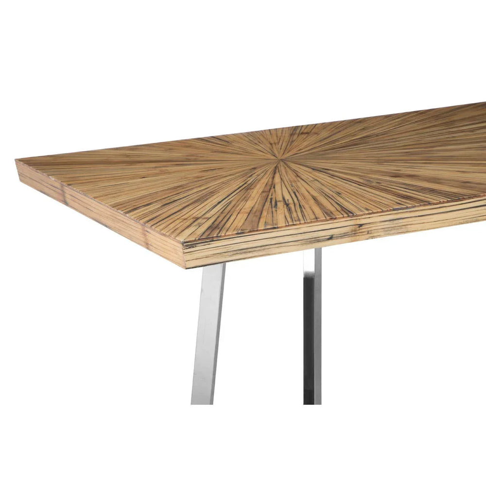 Bamboo Triangle Dining Table