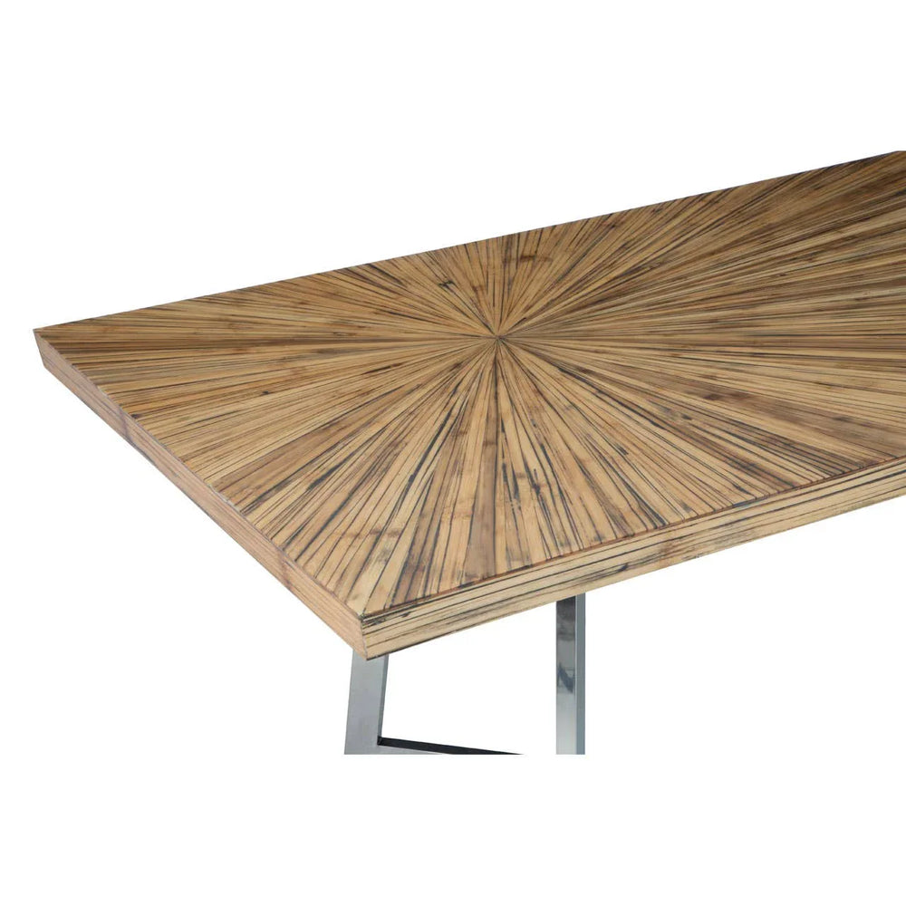 Bamboo Triangle Dining Table