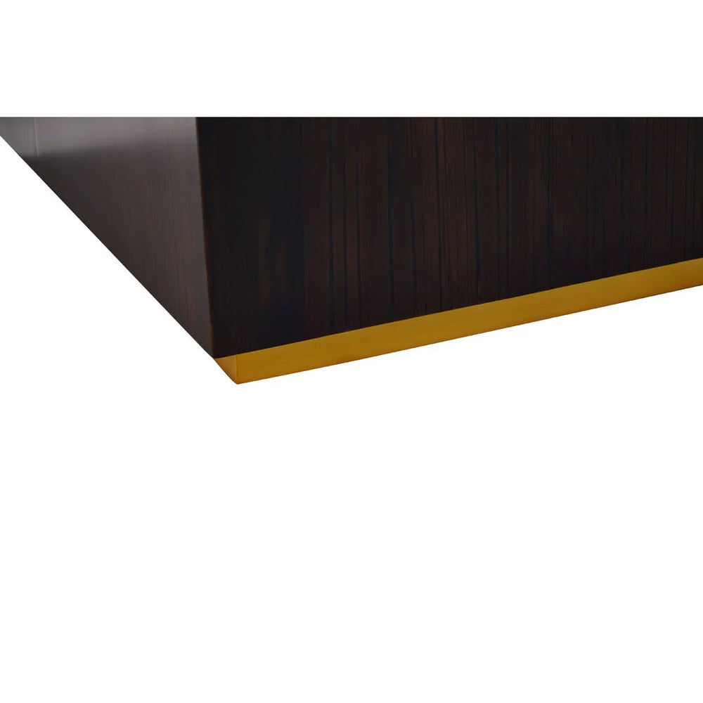 Bamboo Sunburst Coffee Table