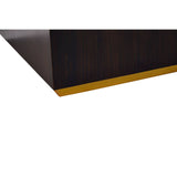 Bamboo Sunburst Coffee Table