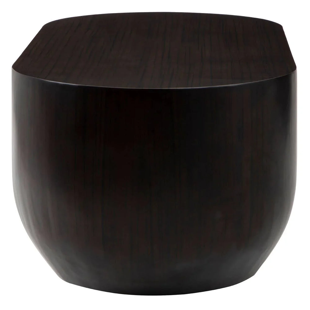 Oblong Brown Coffee Table
