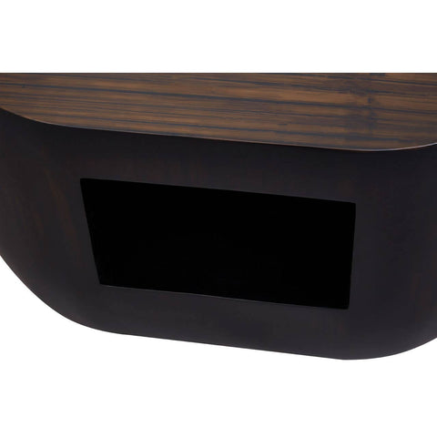 Bamboo Oblong Side Table
