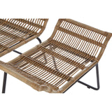 Coastal Rattan Lounge Set