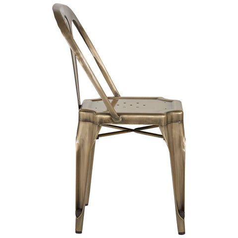 Brass Metal Dining Chair