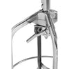 Industrial Chrome Adjustable Stool