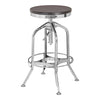 Industrial Adjustable Bar Stool
