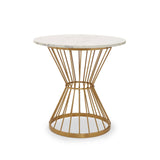 Luxury Hourglass Marble Dining Table