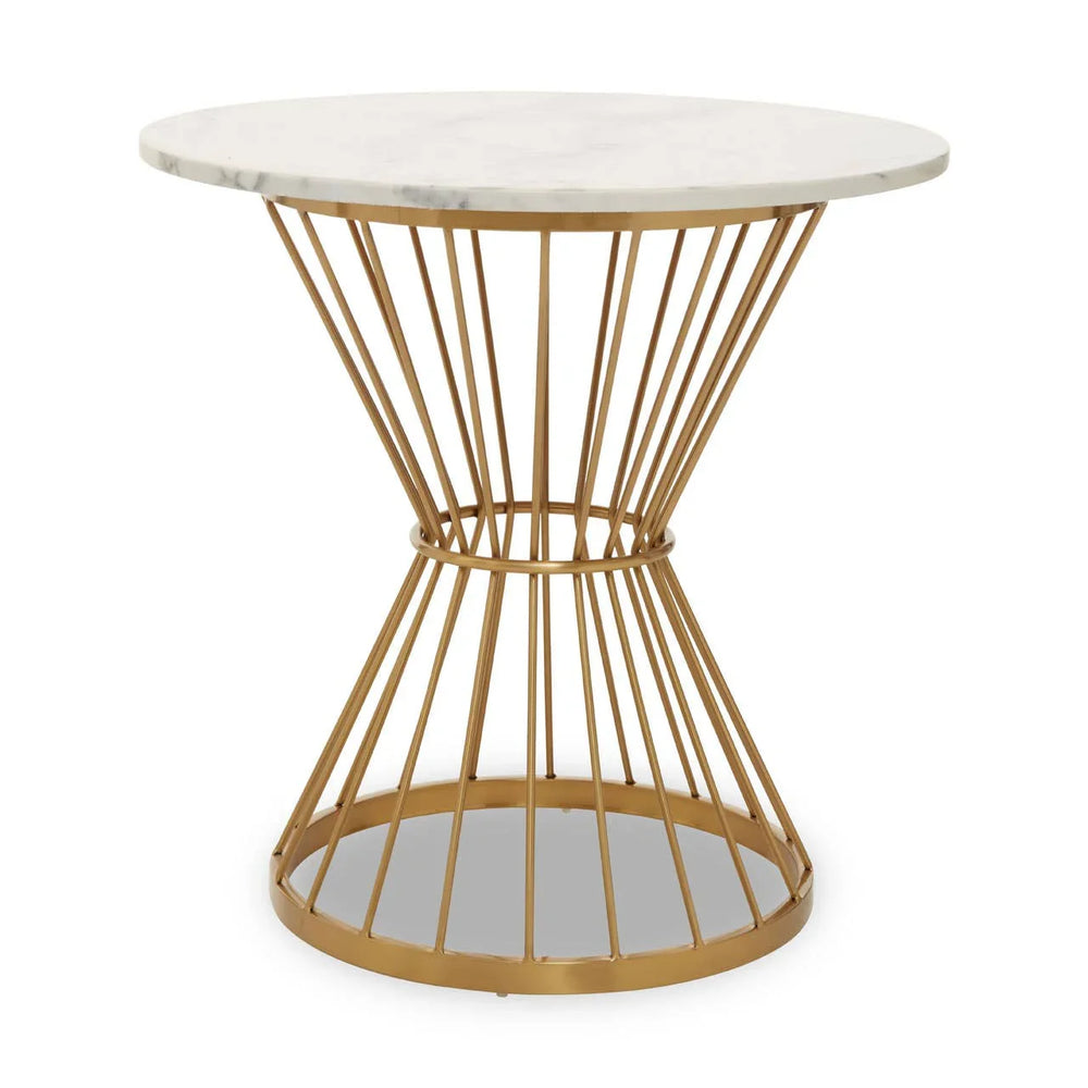 Luxury Hourglass Marble Dining Table