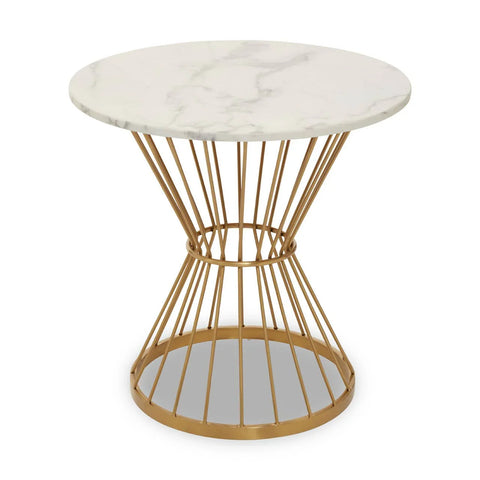 Luxury Hourglass Marble Dining Table
