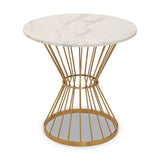 Luxury Hourglass Marble Dining Table