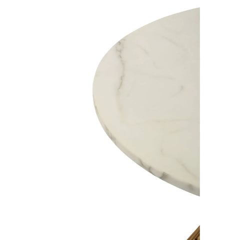 Luxury Hourglass Marble Dining Table