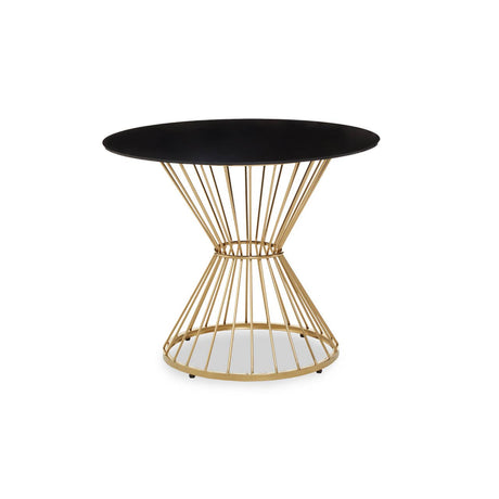Gilded Hourglass Dining Table
