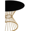 Gilded Hourglass Dining Table
