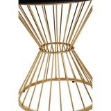 Gilded Hourglass Dining Table