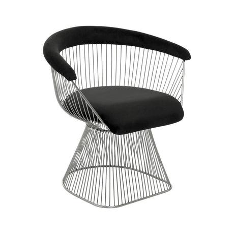 Luxe Velvet Silver Chair