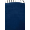 Luxe Navy Velvet Silver Chair