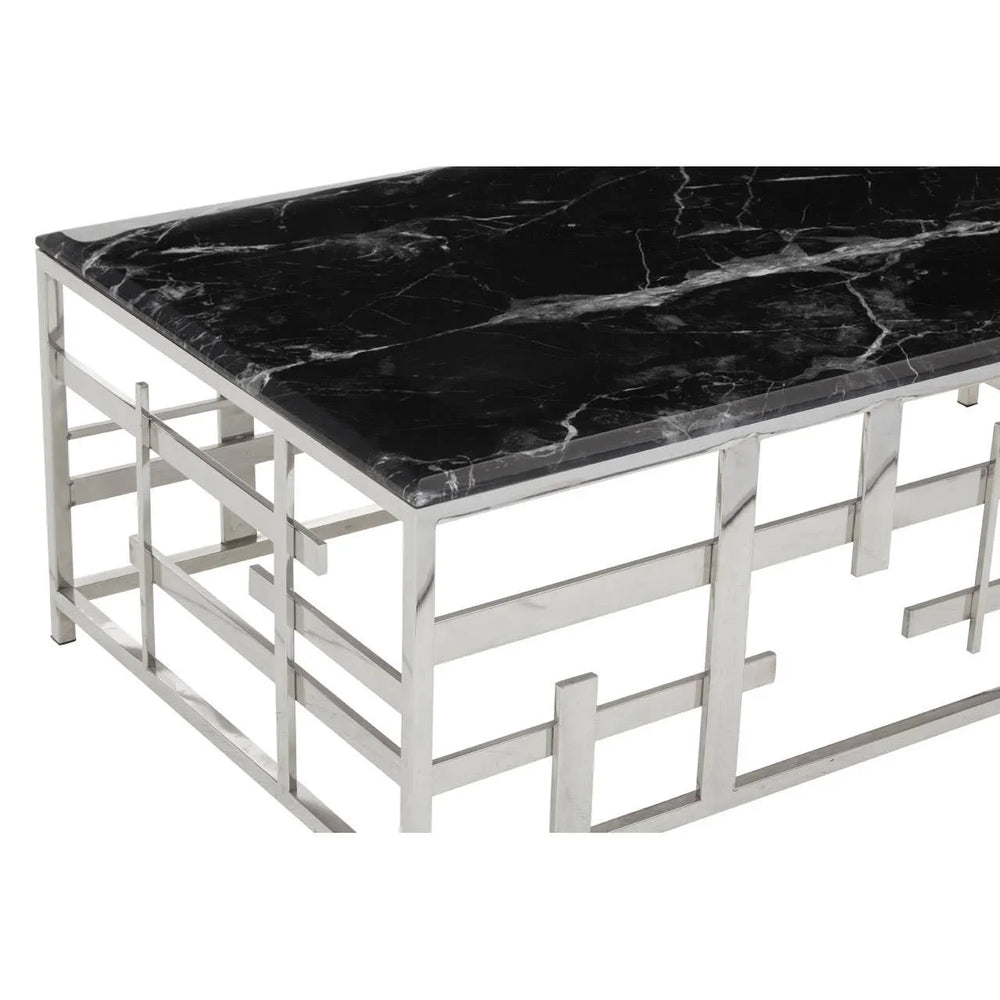 Black Marble Coffee Table