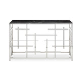 Marble Maze Console Table