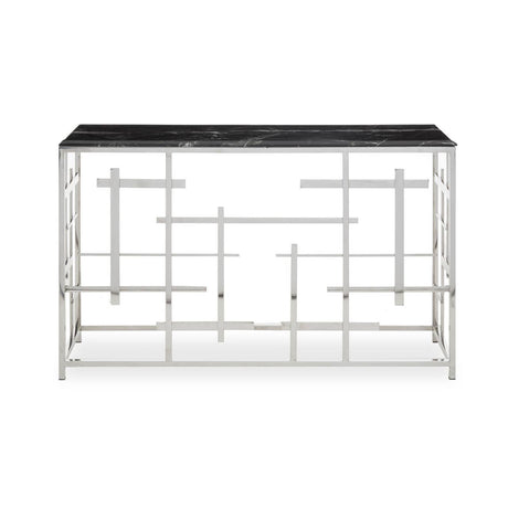 Marble Maze Console Table