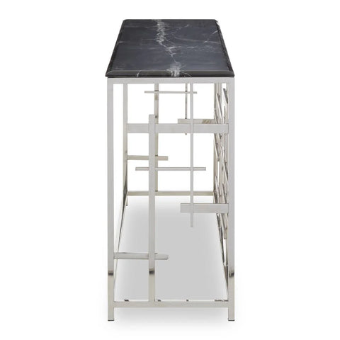 Marble Maze Console Table