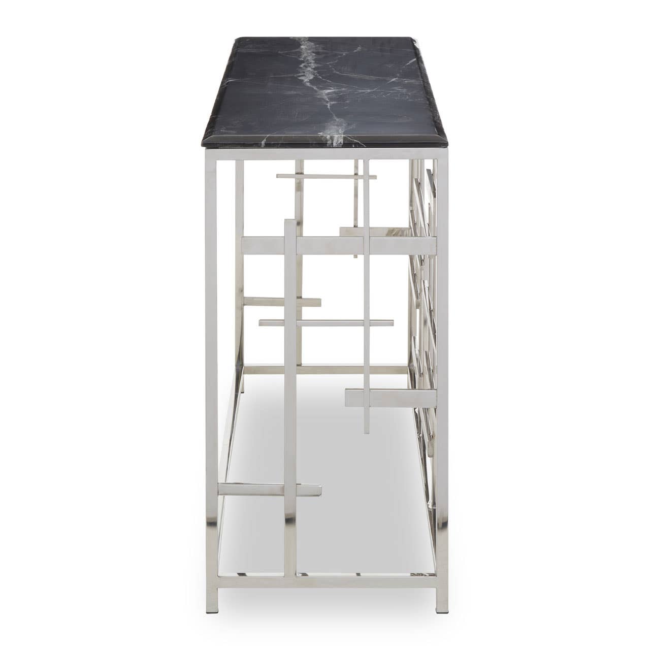 Marble Maze Console Table