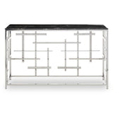 Marble Maze Console Table