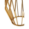 Golden Glass Round Side Table