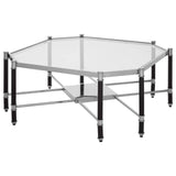 Mirrored Steel Coffee Table