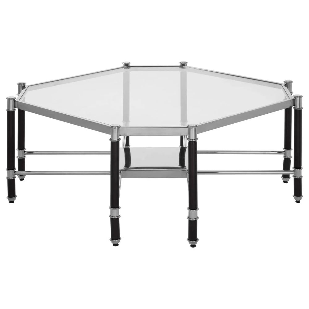 Mirrored Steel Coffee Table
