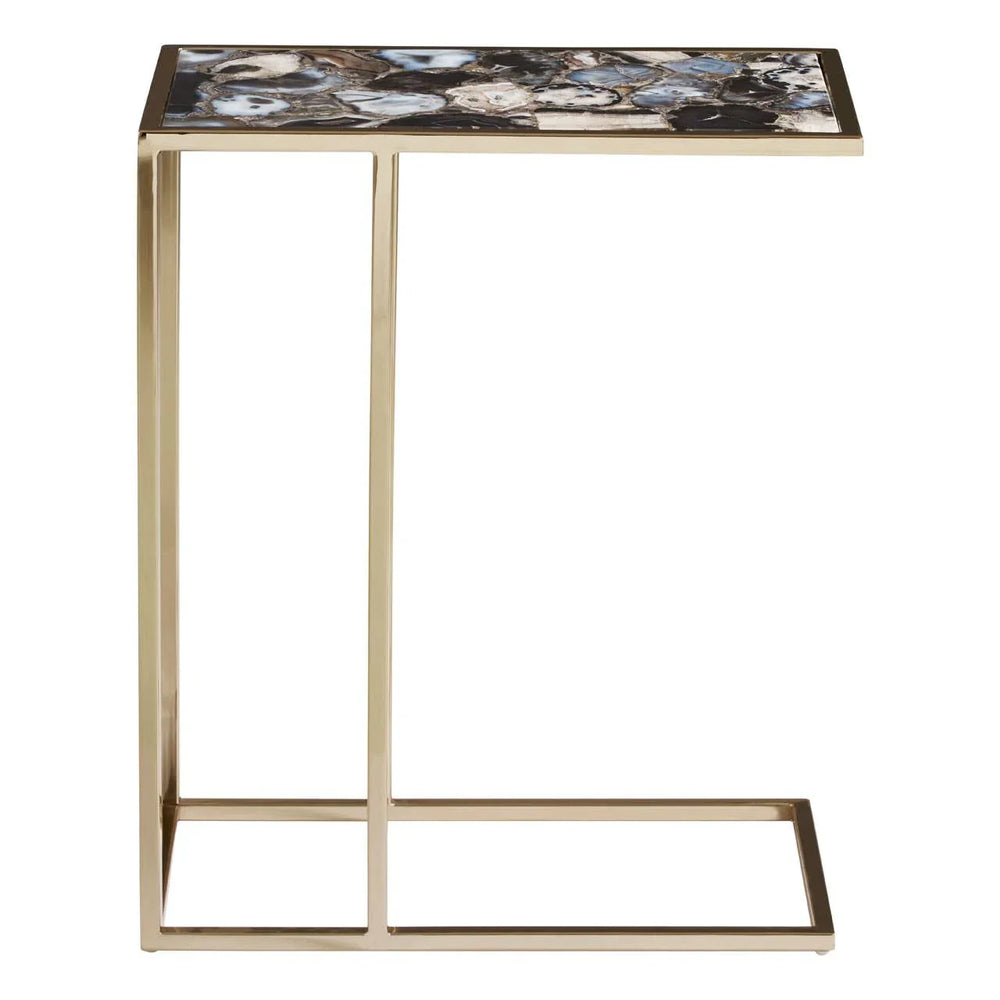 Agate Gold Side Table
