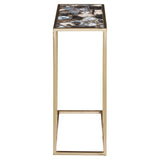 Agate Gold Side Table
