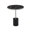 Marble Chrome End Table