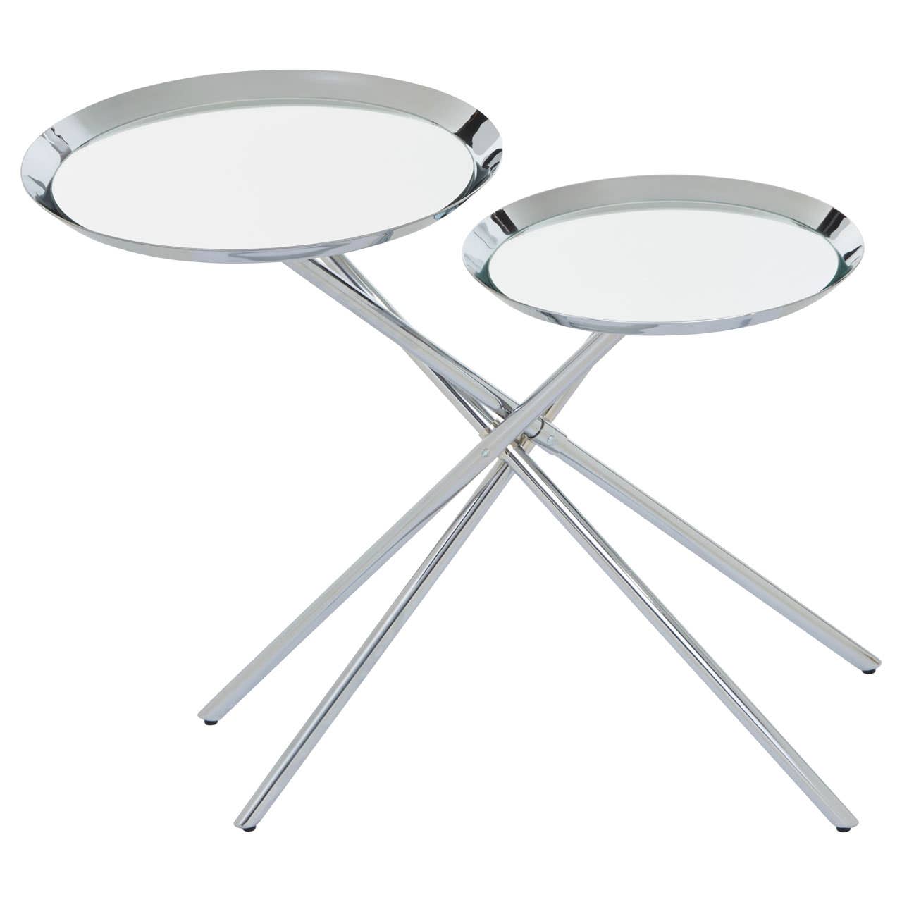 Glam Chrome Side Table