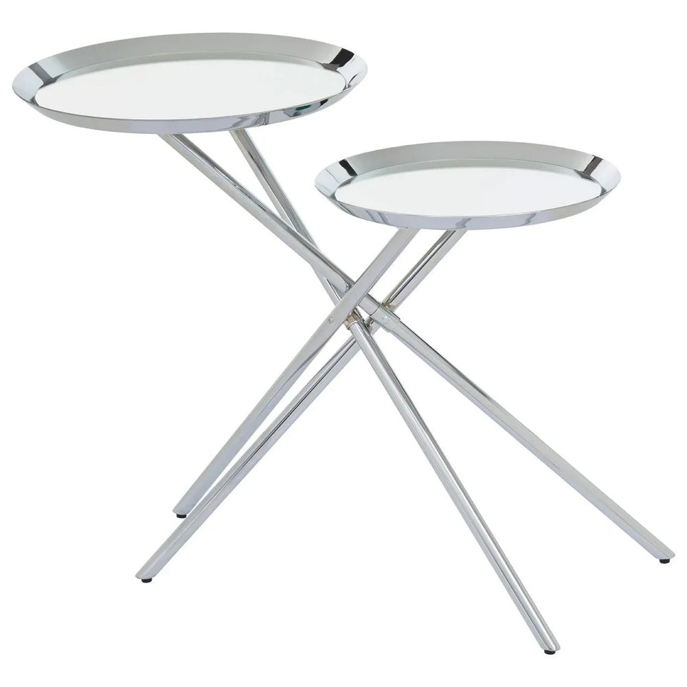 Glam Chrome Side Table
