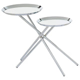 Glam Chrome Side Table