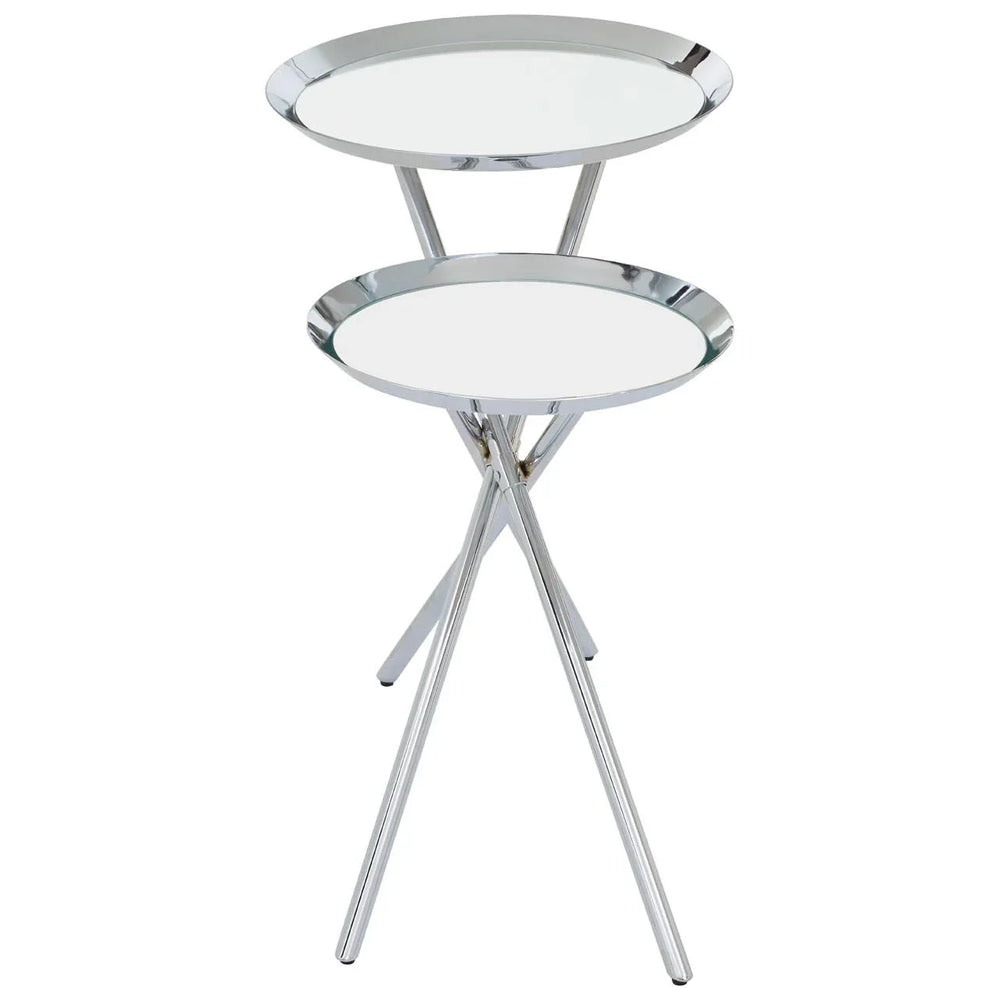 Glam Chrome Side Table
