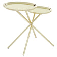Metallic Modern Side Table