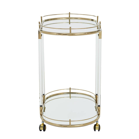 Luxe Gold Drinks Trolley