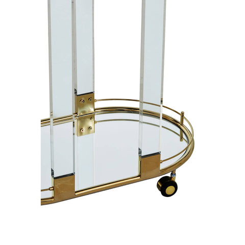 Luxe Gold Drinks Trolley