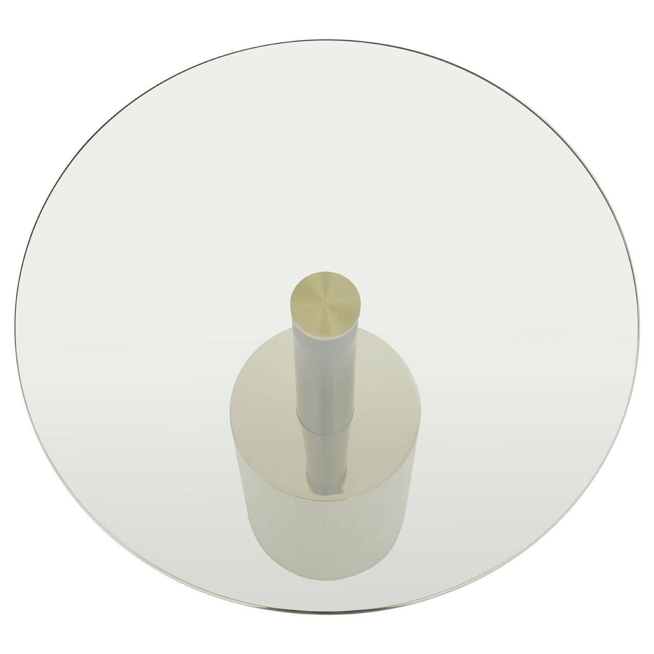 Elegant Glass & Gold End