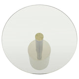 Elegant Glass & Gold End